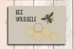 First I drink the coffee and Bee yourself postcards. - Haveago Crafter