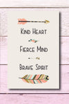 She needed a hero batgirl, See the good maleficent and Kind heart fierce mind postcards - Haveago Crafter