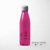 Doodle flower design insulated stainless steel water bottle in various colours. - Haveago Crafter